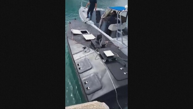 Pomorski dron opremljen sa 100 kilograma eksploziva