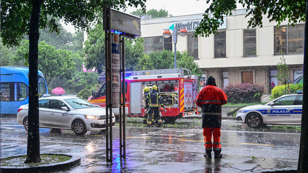 Posljedice nevremena u Zagrebu - 1