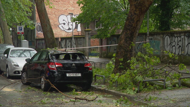 Nevrijeme u Zagrebu