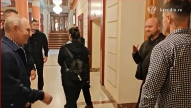 Vladimir Putin u hotelu