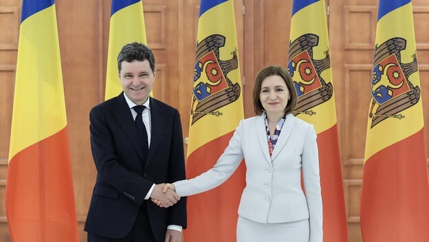 Maia Sandu i Nicusor Dan