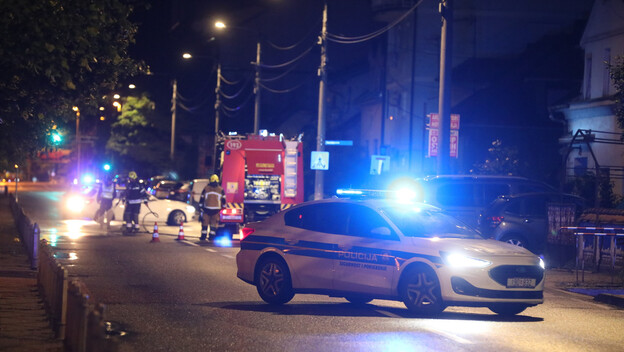 Prometna nesreća u Zagrebu