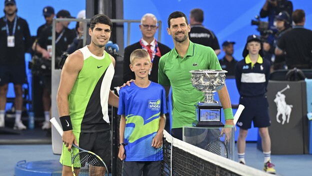 Carlos Alcaraz i Novak Đoković