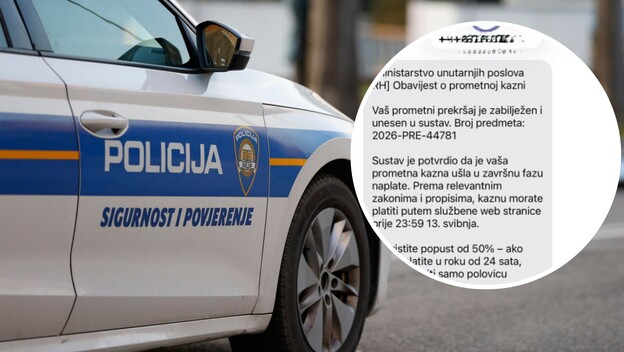 MUP i lažna SMS poruka