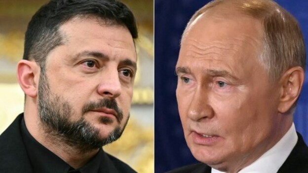 Volodimir Zelenski, Vladimir Putin