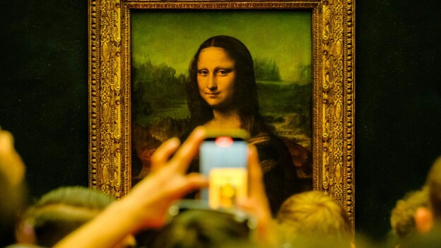 Fotografiranje Mona Lise u muzeju