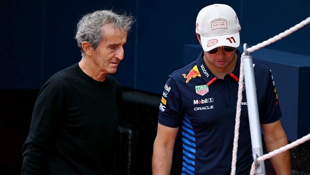 Alain Prost i Sergio Perez