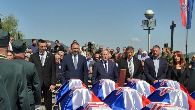 U Novom Marofu pokopani posmrtni ostaci 36 žrtava poraća