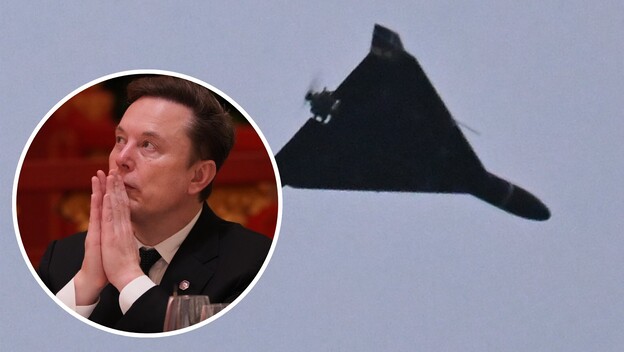 Shahed dron i Elon Musk