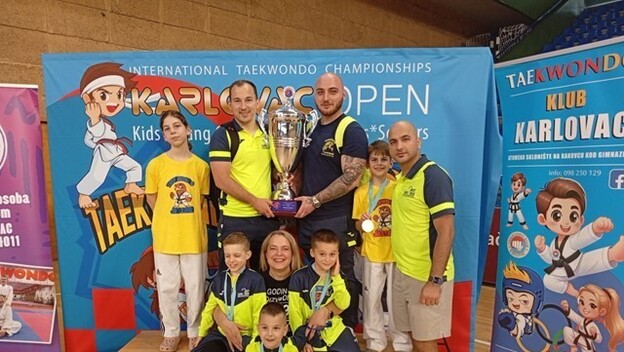 Taekwondo klub Jastreb prvi na Karlovac Open