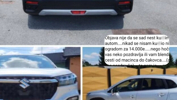 Kupnja novog automobila i objava na društvenim mrežama