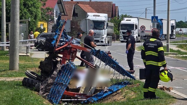 Teška prometna nesreća u Rajsavcu kod Požege