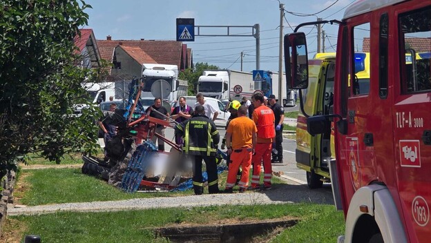 Teška prometna nesreća u Rajsavcu kod Požege