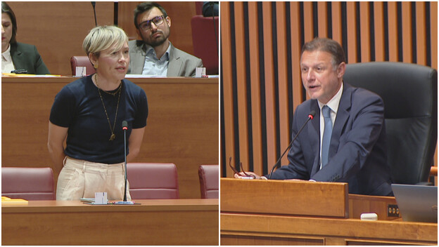Ivana Kekin i Gordan Jandroković