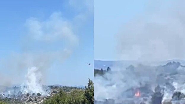 Požar na otoku Murteru
