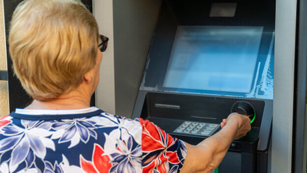 Bankomat, ilustracija
