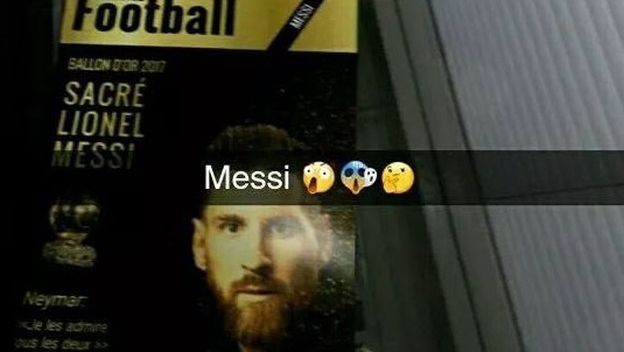 Messi na naslovnici France Footballa (Screenshot)