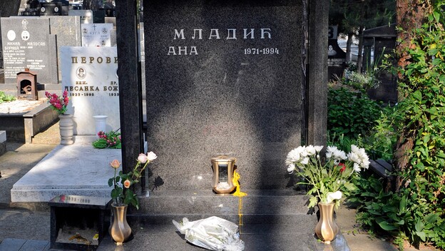 Grob Ane Mladić (Foto: AFP)