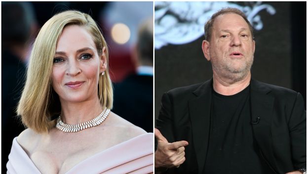 Uma Thurman, Harvey Weinstein (FOTO: Getty)