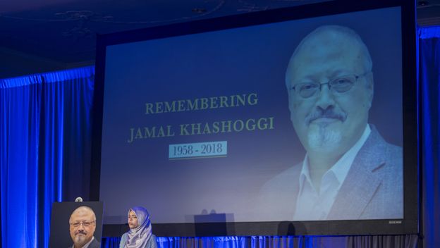 Komemoracija za Jamala Khashoggija u Washingtonu (Foto: AFP)