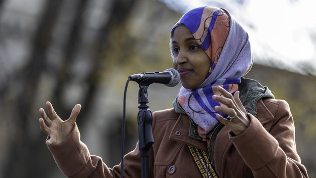 Ilhan Omar (Foto: Kerem Yucel / AFP)