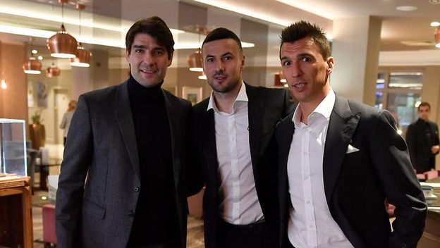 Danijel Subašić, Vedran Ćorluka i Mario Mandžukić (Foto: Instagram)