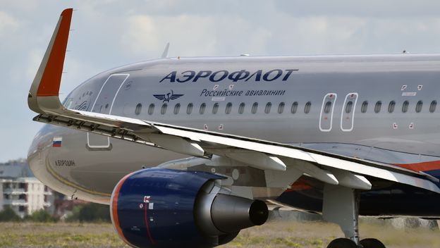 Zrakoplov ruske kompanije Aeroflot/Ilustracija (Foto: AFP)