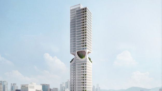 Koncept nebodera u Seulu arhitektonske tvrtke ODA - 1