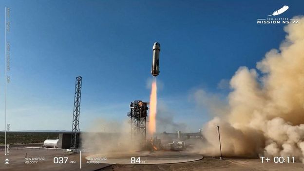 Lansiranje Blue Originove rakete