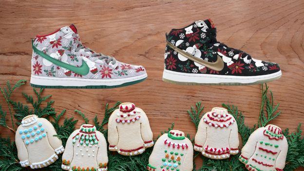 „Nike SB Dunk High Concepts Ugly Christmas Sweater