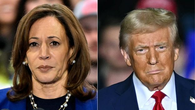 Kamala Harris, Donald Trump