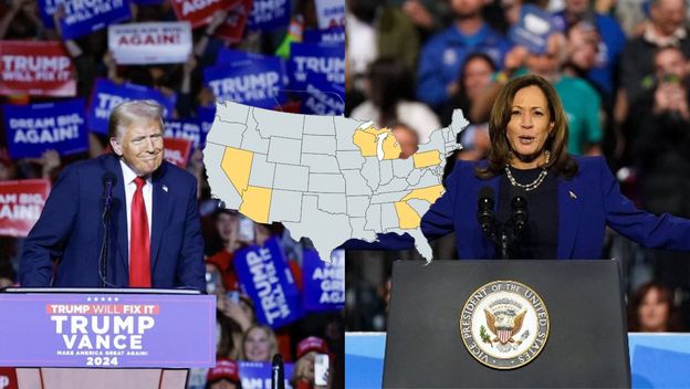 Donald Trump i Kamala Harris