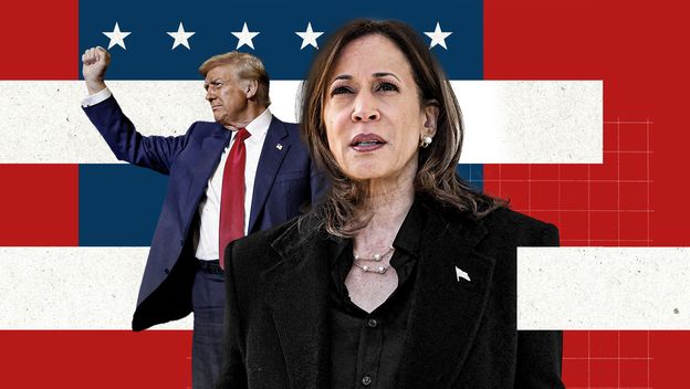 Kamala Harris, Donald Trump