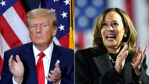 Donald Trump i Kamala Harris