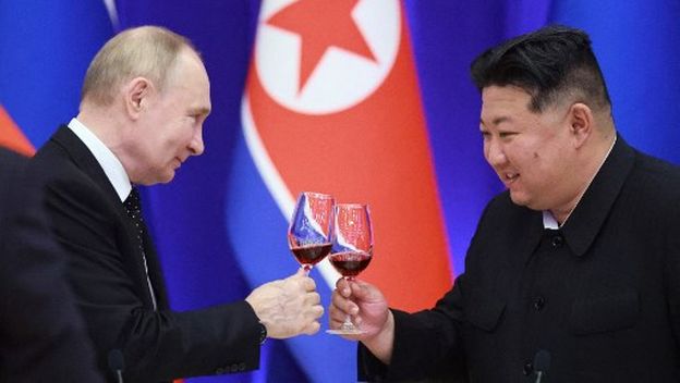 Vladimir Putin i Kim Jong Un