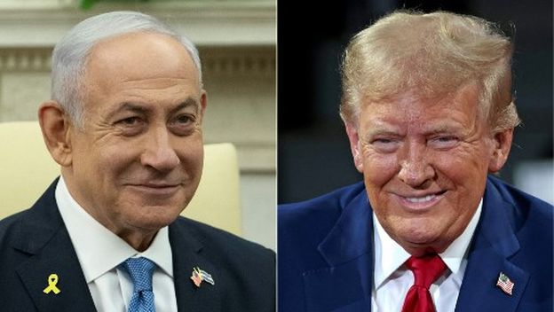 Benjamin Netanyahu i Donald Trump