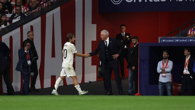 Modrić i Ancelotti