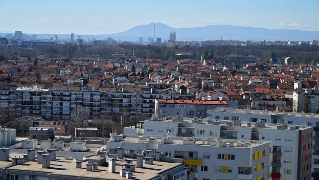 Zagreb, panorama