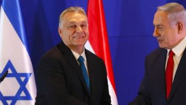 Mađarski premijer Viktor Orban i izraelski premijer Benjamin Netanyahu