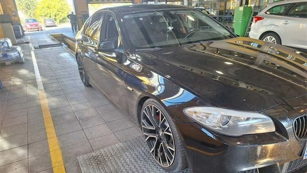 BMW koji je osječka policjia isključila iz prometa