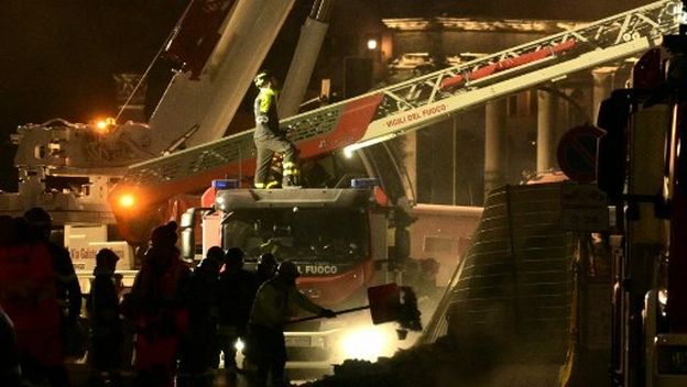 Urušen Contijev toranj u Rimu - 5