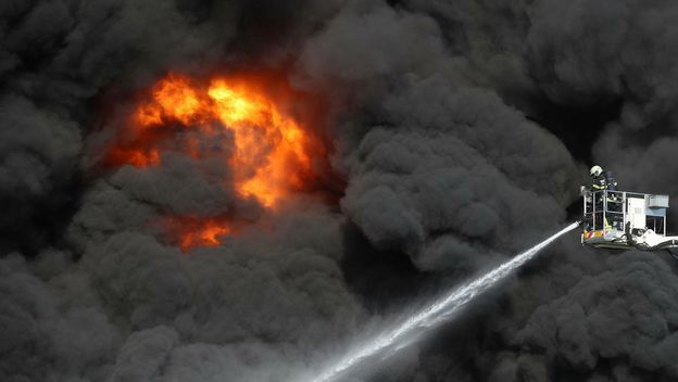 Sveta Nedelja: Požar u skladištu guma - 2