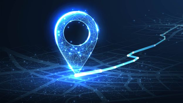 Praćenje lokacije, ilustracija