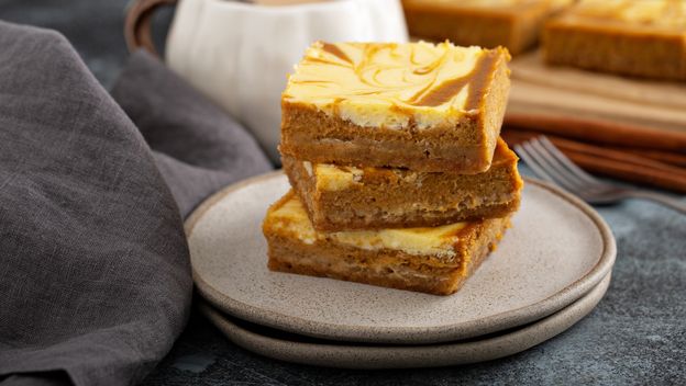 Cheesecake kocke s bundevom