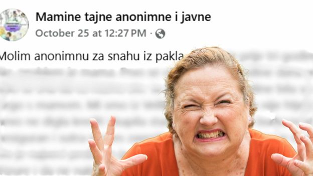 Ljuta baka i objava na Facebooku