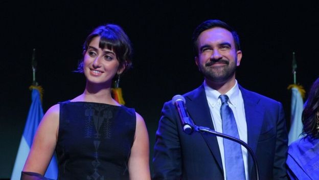 Rama Duwaji i Zohran Mamdani - 1