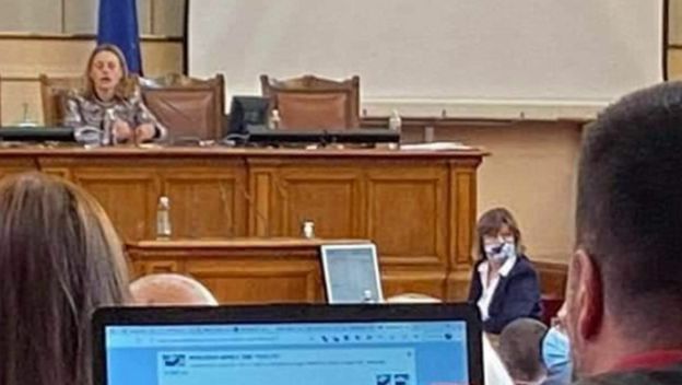 Viralna scena političar u Bugarskoj