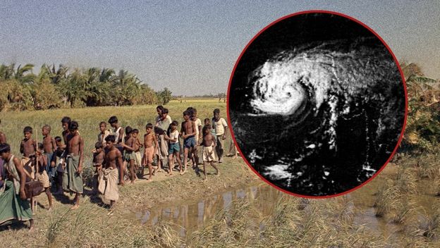 Posljedice ciklona Bhola