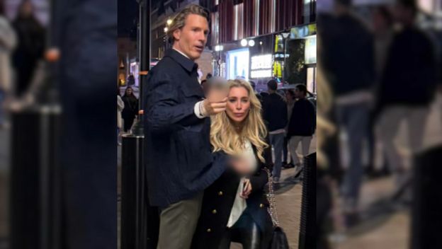 Melissa Rein Lively i partner Philip Ostermann