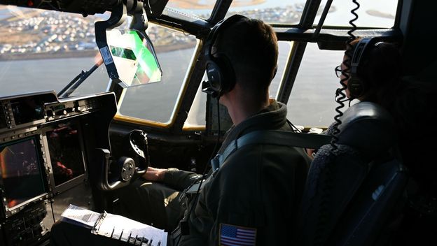 Zrakoplov C-130 kojim su raspršivali sjemenke